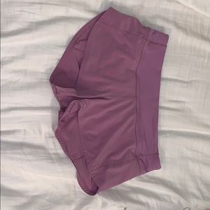 Purple Lululemon shorts
